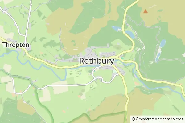 Karte Rothbury