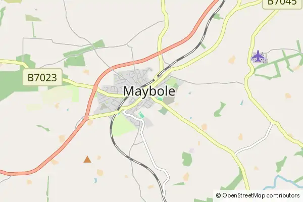 Karte Maybole