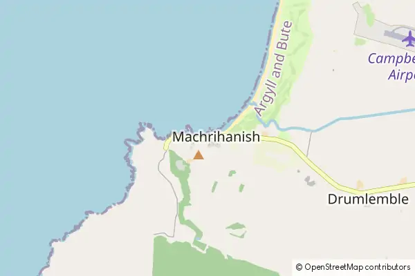 Karte Machrihanish