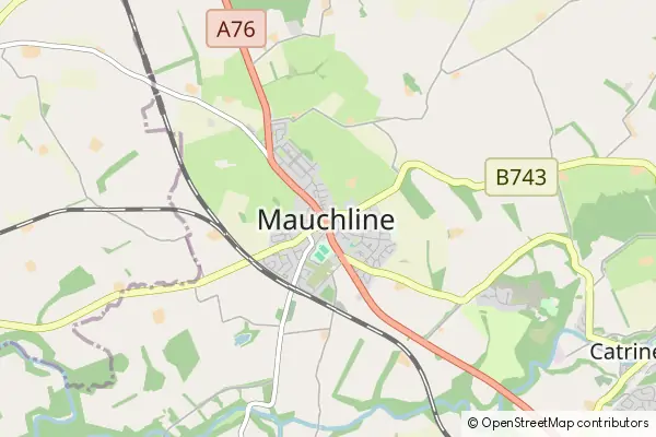 Karte Mauchline