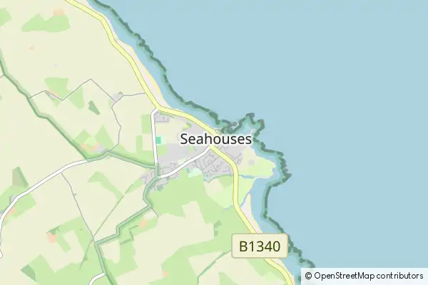 Karte: Seahouses • © OpenStreetMap contributors Karte Seahouses