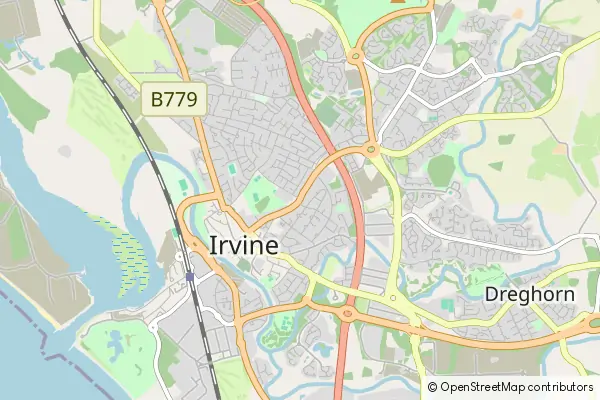 Karte Irvine