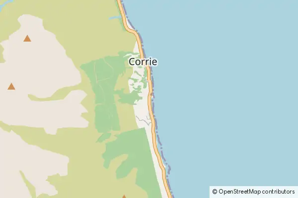 Karte Corrie