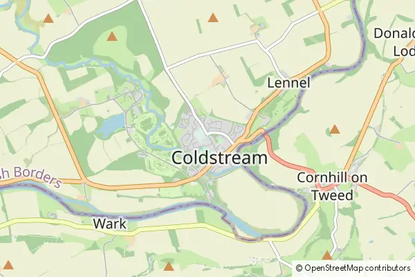 Karte Coldstream