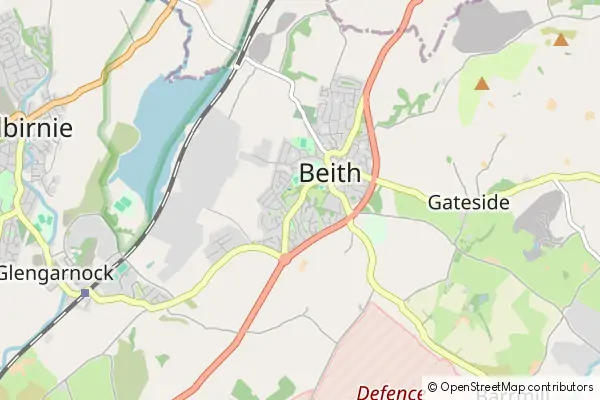 Karte Beith