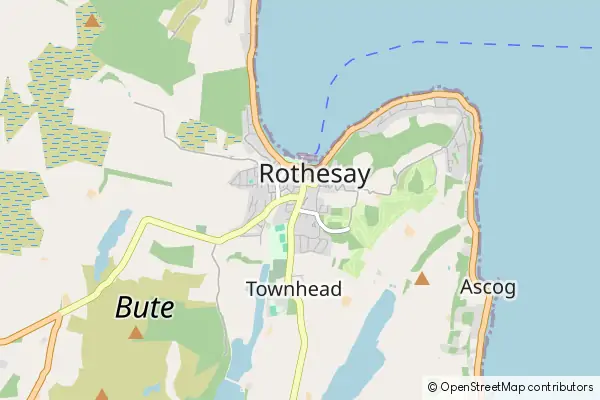 Karte Rothesay