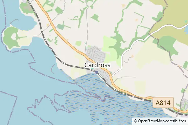 Karte Cardross