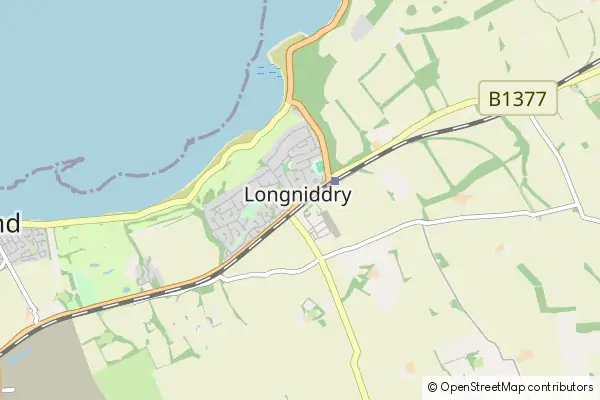 Karte Longniddry