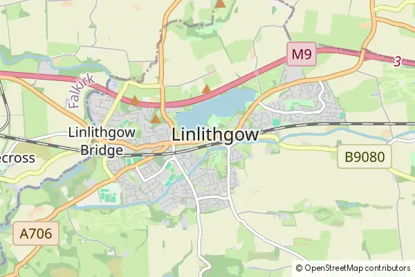 Karte Linlithgow