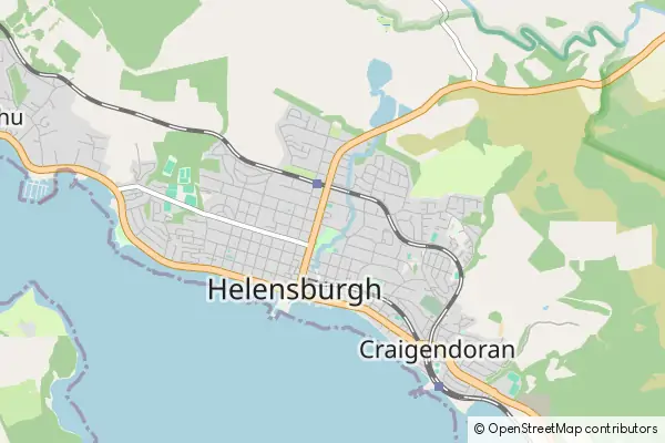 Karte Helensburgh