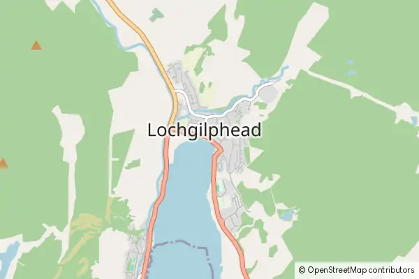 Karte Lochgilphead