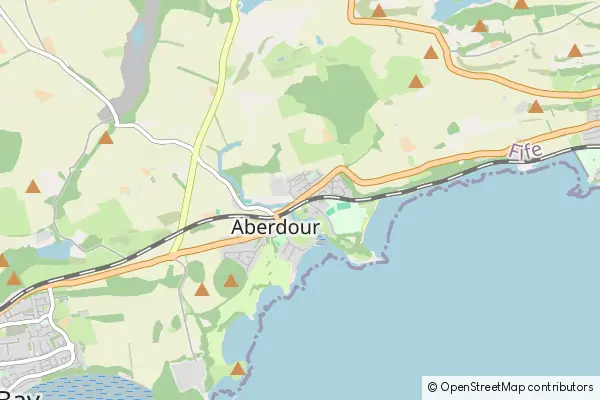 Karte Aberdour