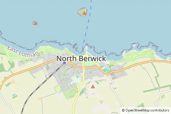 Karte North Berwick