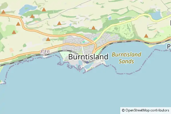 Karte Burntisland