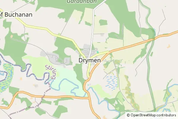 Karte Drymen