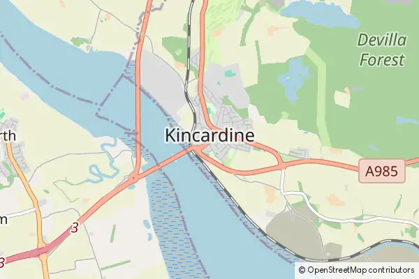 Karte Kincardine