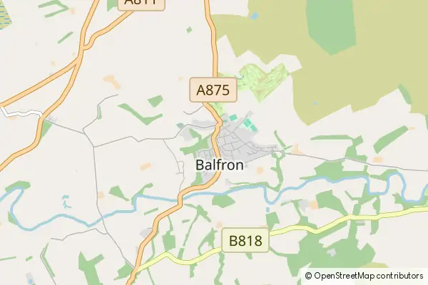 Karte Balfron