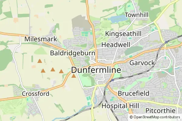 Karte Dunfermline