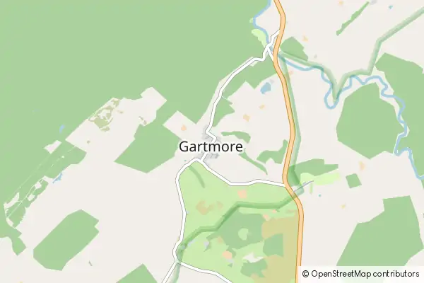 Karte Gartmore