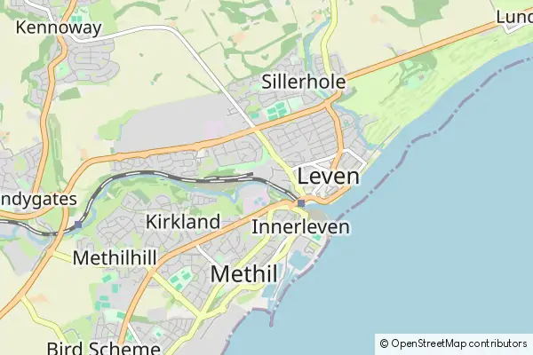 Karte Levenmouth