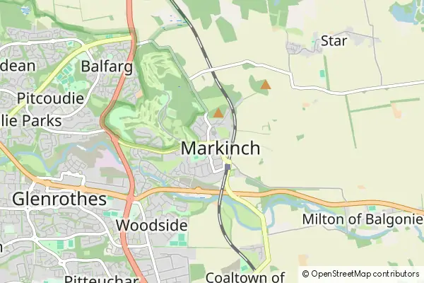 Karte Markinch