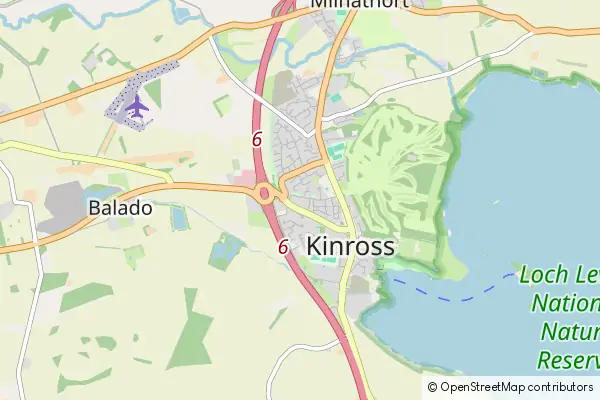 Karte Kinross