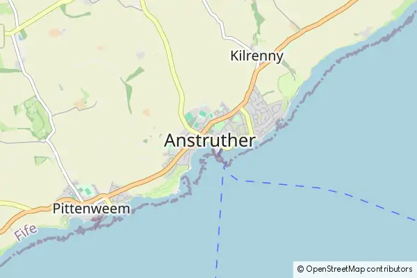 Karte Anstruther