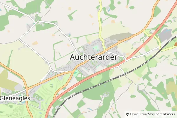 Karte Auchterarder