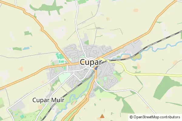 Karte Cupar