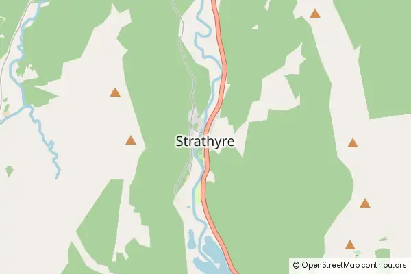 Karte Strathyre