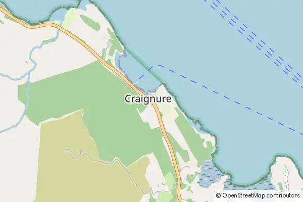 Karte Craignure