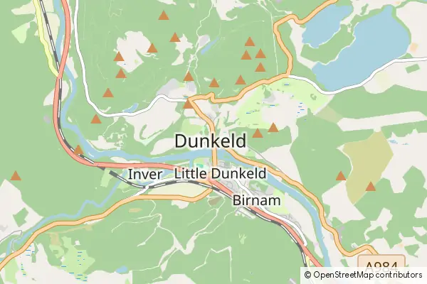 Karte Dunkeld