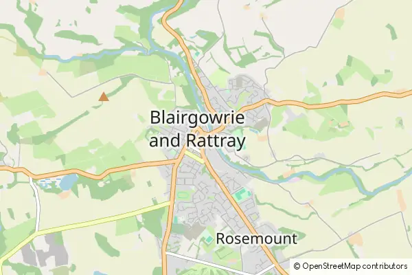 Karte Blairgowrie