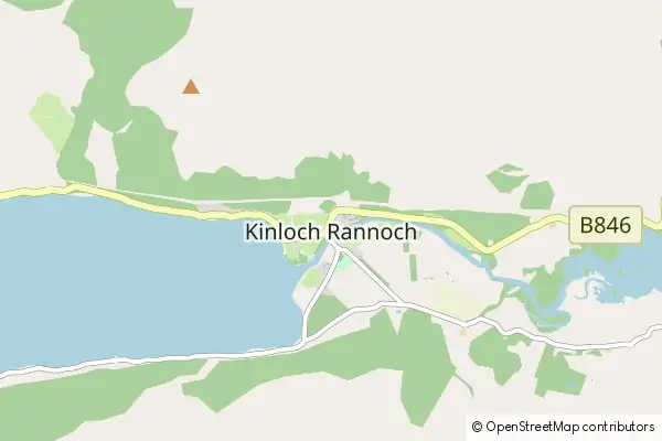 Karte Kinloch Rannoch