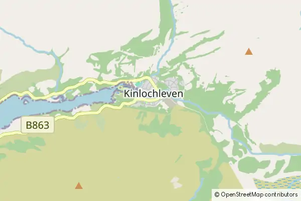 Karte Kinlochleven