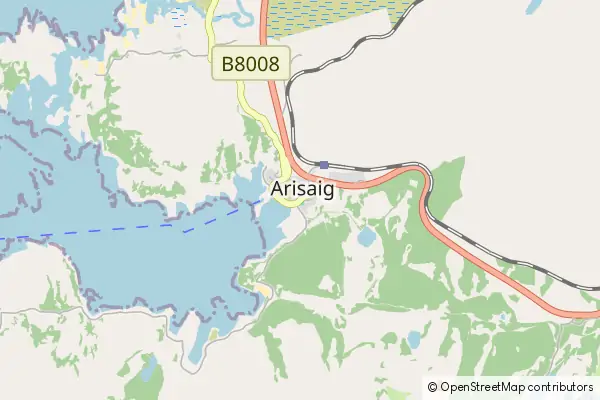 Karte Arisaig