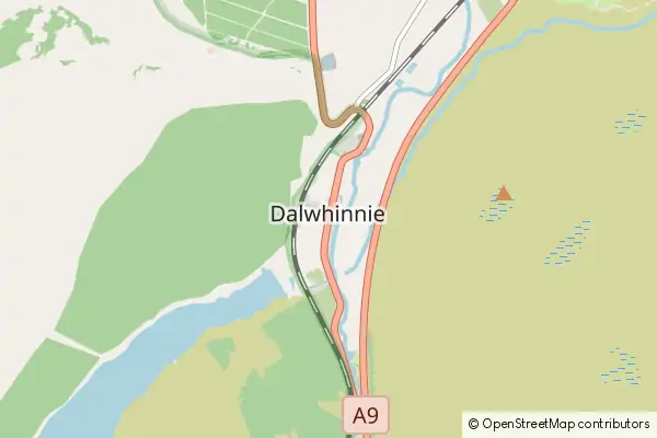 Karte Dalwhinnie