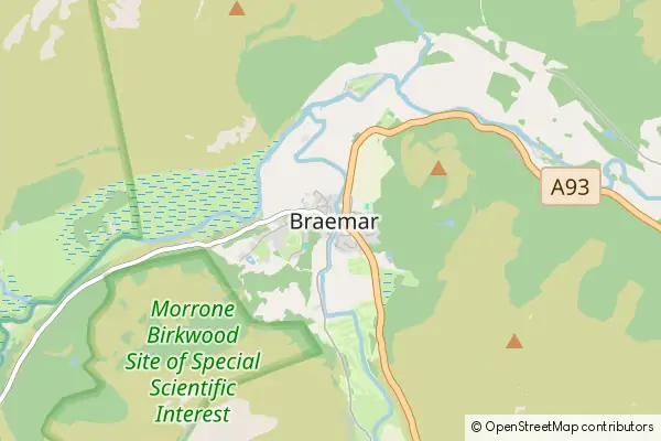 Karte: Braemar • © OpenStreetMap contributors Karte Braemar