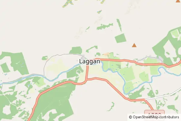 Karte South Laggan