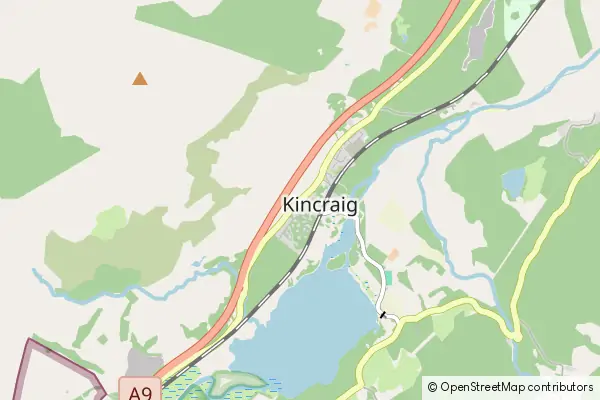 Karte Kincraig