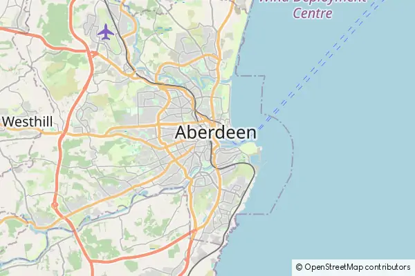 Karte Aberdeen