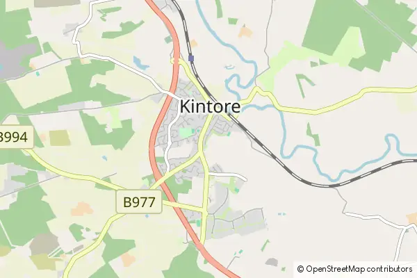 Karte Kintore