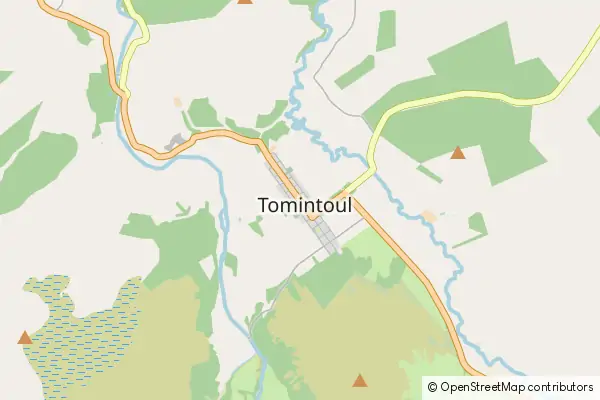 Karte Tomintoul