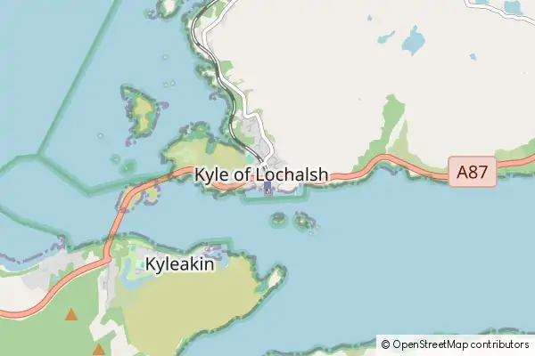 Karte Kyle of Lochalsh