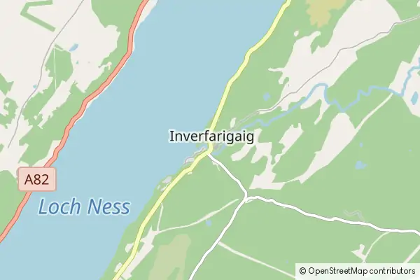 Karte Inverfarigaig