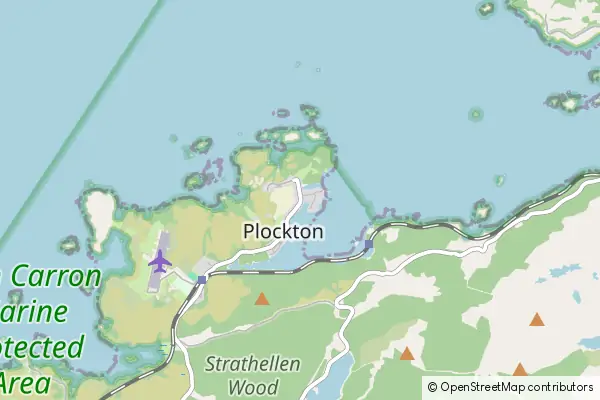 Karte Plockton