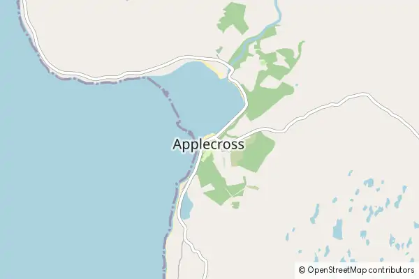 Karte Applecross
