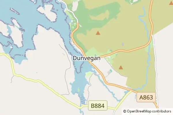 Karte Dunvegan