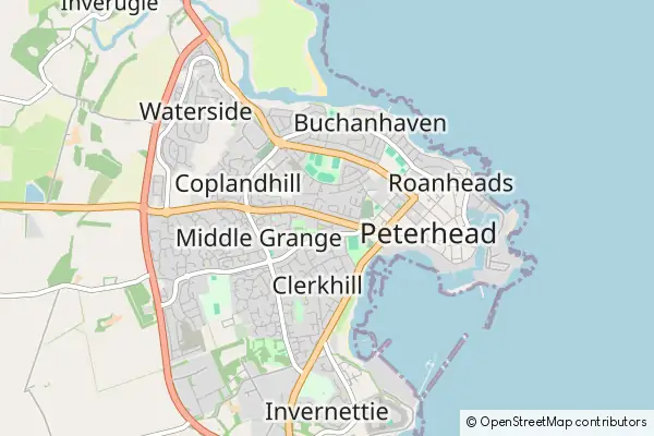 Karte: Peterhead • © OpenStreetMap contributors Karte Peterhead
