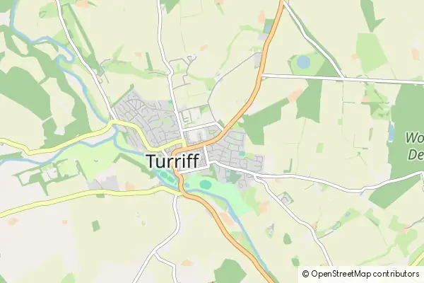 Karte Turriff